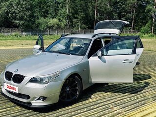 2004 BMW 5 серии 535d V (E60/E61), серебристый, 1450000 рублей, вид 1