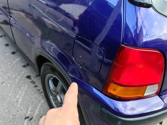 1998 Honda Logo, фиолетовый, 430000 рублей - вид 21