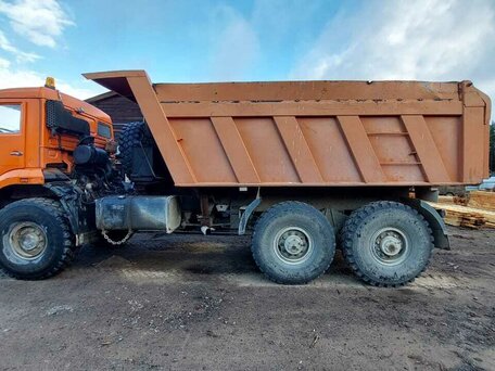 2009 КамАЗ 65222, оранжевый, 2200000 рублей, вид 3