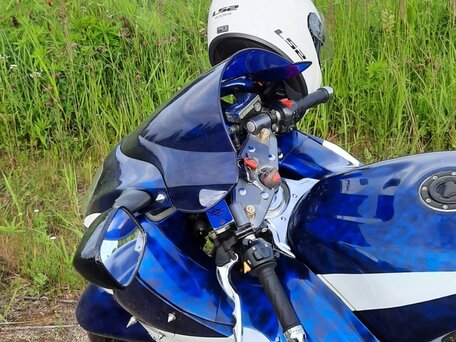 2006 Suzuki GSX 1300 R Hayabusa, синий, 420000 рублей, вид 1