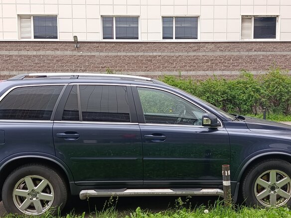 2011 Volvo XC90 I Рестайлинг, синий, 1100000 рублей - вид 2