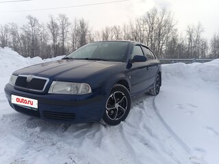 2007 Skoda Octavia I (A4) Рестайлинг, синий, 800000 рублей, вид 1