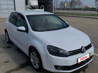 2011 Volkswagen Golf VI, белый, 670000 рублей, вид 2