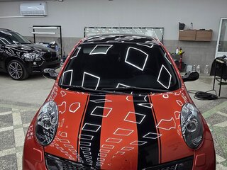 2008 Nissan Micra III (K12), оранжевый, 930000 рублей, вид 4