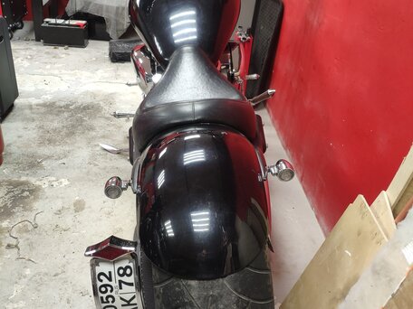 2004 Yamaha XV 1700 Warrior, чёрный, 900000 рублей, вид 2