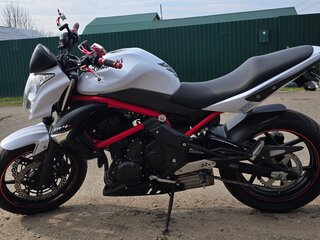 2012 Kawasaki ER-4N, белый, 350000 рублей, вид 3