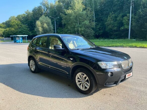2013 BMW X3 30d xDrive II (F25), чёрный - вид 7