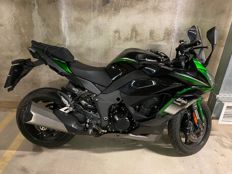 2021 Kawasaki Z 1000SX, зелёный, 1310000 рублей, вид 2