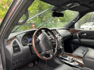 2018 Infiniti QX80 I Рестайлинг 2, серый, 5000000 рублей, вид 5