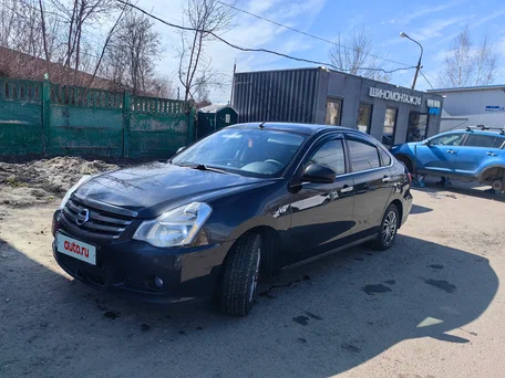 2014 Nissan Almera III (G15), чёрный, 630000 рублей, вид 1