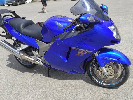 2000 Honda CBR 1100 XX, синий, 580000 рублей, вид 1