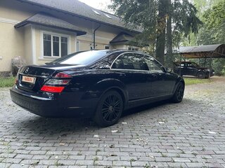 2008 Mercedes-Benz S-Класс 500 Long V (W221), синий, 1680000 рублей, вид 3