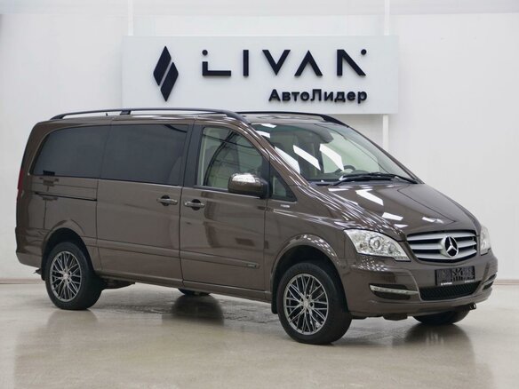 2013 Mercedes-Benz Viano L1 I (W639) Рестайлинг, коричневый, 1805000 рублей