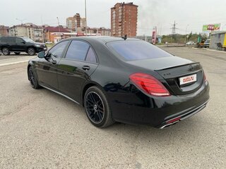 2015 Mercedes-Benz S-Класс AMG 63 AMG Long III (W222, C217), чёрный, 4800000 рублей, вид 4