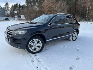 2011 Volkswagen Touareg II, чёрный, 2107000 рублей, вид 3