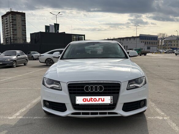 2008 Audi A4 IV (B8), белый, 780000 рублей - вид 1