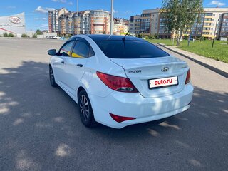 2014 Hyundai Solaris I Рестайлинг, белый, 1120000 рублей, вид 5