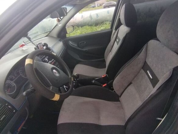 2011 Fiat Albea I Рестайлинг, чёрный, 379000 рублей - вид 3