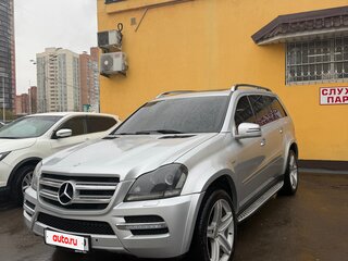 2010 Mercedes-Benz GL-Класс 350 I (X164) Рестайлинг, серебристый, 2200000 рублей, вид 1