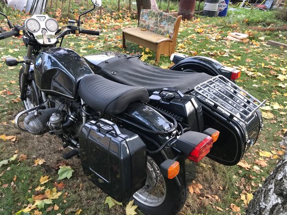 1993 BMW R 100 R, синий - вид 6