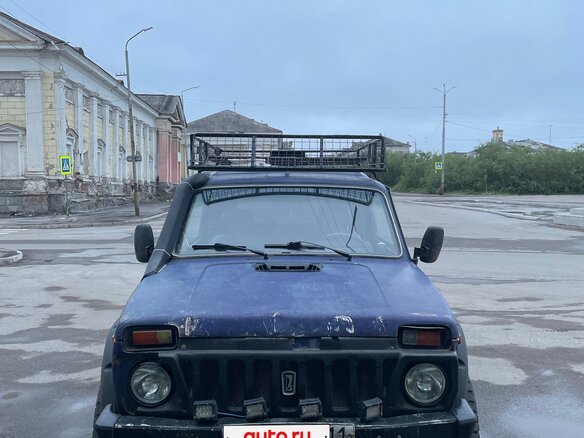 1999 Lada (ВАЗ) 2121 (4x4) Фора I Рестайлинг, синий, 300000 рублей