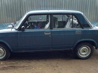 2004 Lada (ВАЗ) 2107, синий, 115000 рублей, вид 5