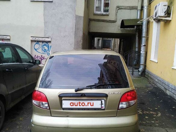 2011 Daewoo Matiz I Рестайлинг, бежевый, 165000 рублей - вид 6
