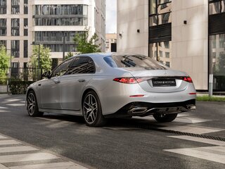 2026 Mercedes-Benz S-Класс 450 Long 4MATIC VII (W223) Рестайлинг, серебристый, 27000000 рублей, вид 4