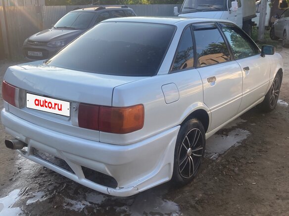 1988 Audi 80 IV (B3), белый, 400000 рублей - вид 3