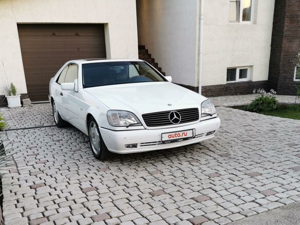 1997 Mercedes-Benz CL-Класс 600 I (C140), белый - вид 5