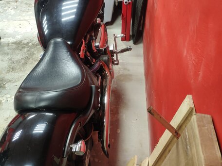 2004 Yamaha XV 1700 Warrior, чёрный, 900000 рублей, вид 5