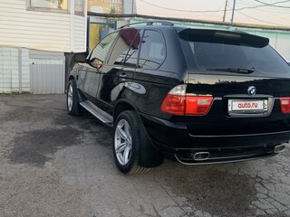 2004 BMW X5 3.0i I (E53) Рестайлинг, чёрный, 1250000 рублей, вид 5