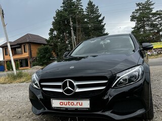 2018 Mercedes-Benz C-Класс 180 9G-TRONIC IV (W205), чёрный, 2900000 рублей, вид 3