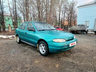 1995 Hyundai Accent I, зелёный, 90000 рублей, вид 3