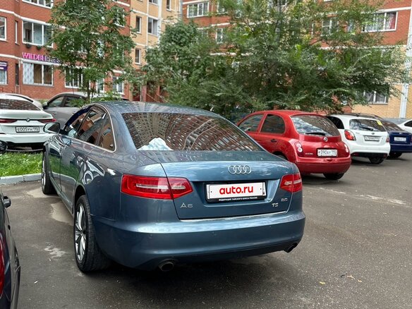 2010 Audi A6 III (C6) Рестайлинг, синий, 900000 рублей - вид 3