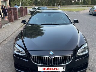 2015 BMW 6 серии Gran Coupe 640i xDrive III (F06/F13/F12) Рестайлинг, чёрный, 2800000 рублей, вид 3