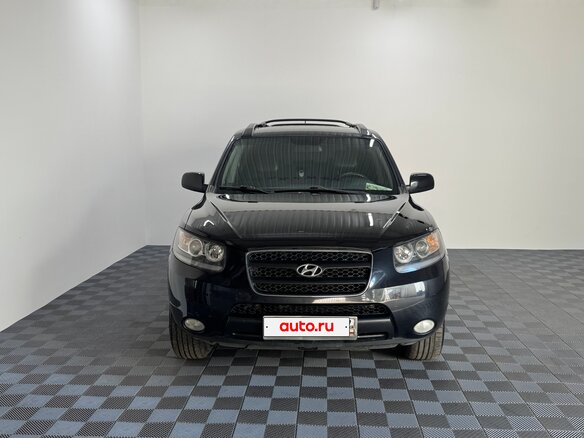 2006 Hyundai Santa Fe II, чёрный, 830000 рублей - вид 1