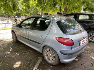 2003 Peugeot 206, голубой, 180000 рублей, вид 3
