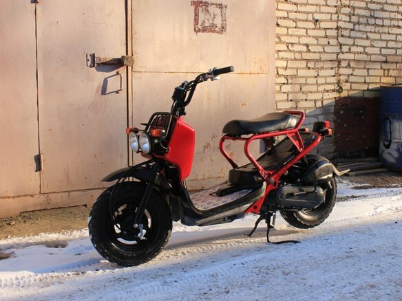 2006 Honda Zoomer, красный, 147000 рублей - вид 16
