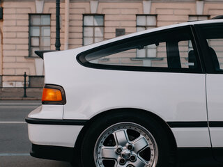 1992 Honda CR-X II, белый, 1400000 рублей, вид 3