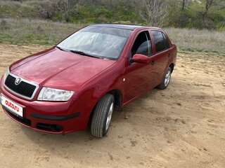 2005 Skoda Fabia I Рестайлинг, красный, 300000 рублей, вид 2