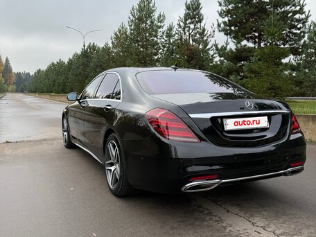 2020 Mercedes-Benz S-Класс 450 Long VI (W222, C217) Рестайлинг, чёрный, 7950000 рублей, вид 5
