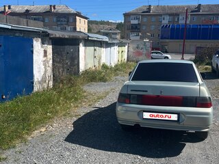 2002 Lada (ВАЗ) 2110, серебристый, 180000 рублей, вид 3