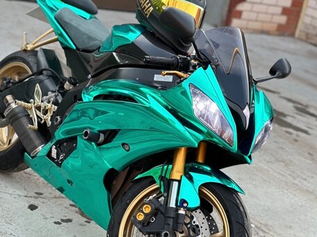 2008 Yamaha YZF-R6, зелёный, 700000 рублей, вид 1
