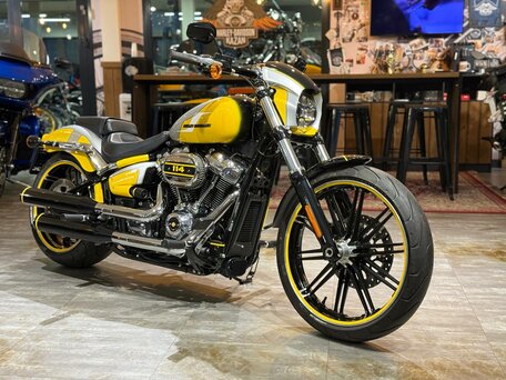 2020 Harley-Davidson Breakout, жёлтый, 2500000 рублей, вид 2