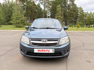 2015 Lada (ВАЗ) Granta I, серый, 550000 рублей, вид 2