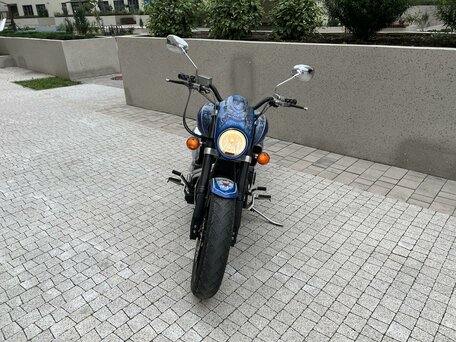 2002 Yamaha XV 1700 Warrior, фиолетовый, 850000 рублей, вид 2