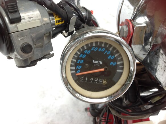 2001 Yamaha Mate, красный, 155000 рублей - вид 11