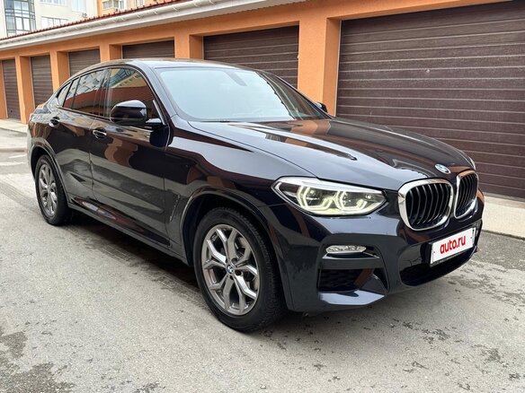 2018 BMW X4 20d II (G02), чёрный, 4500000 рублей - вид 1
