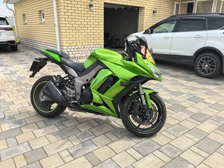 2013 Kawasaki Z 1000SX, зелёный, 580000 рублей, вид 2
